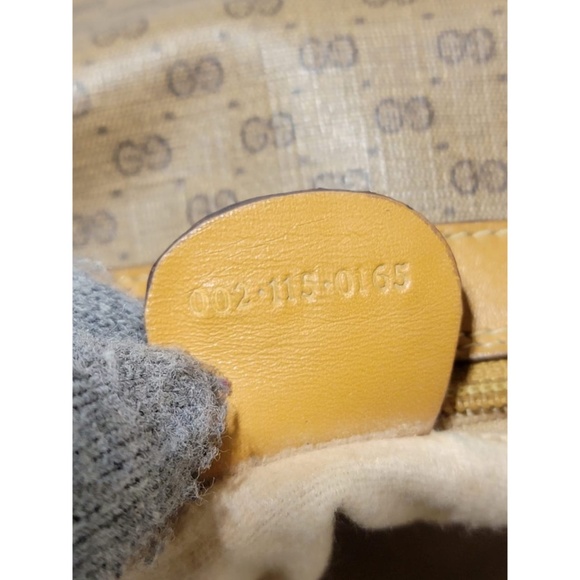 Authentic GUCCI Vintage Micro GG Canvas Boston Bag Beige/Brown - Picture 6 of 14